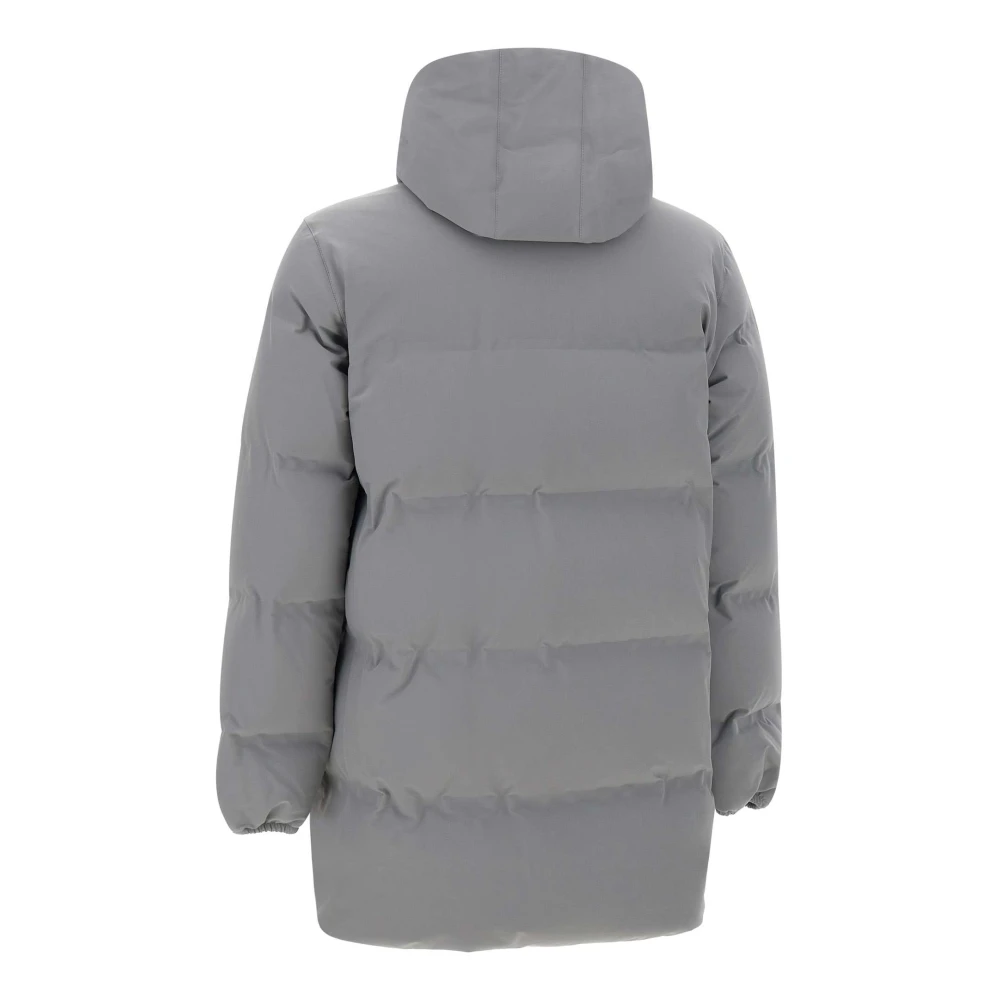 Herno Grijze Parka Jas Waterdicht Winddicht Gray Heren