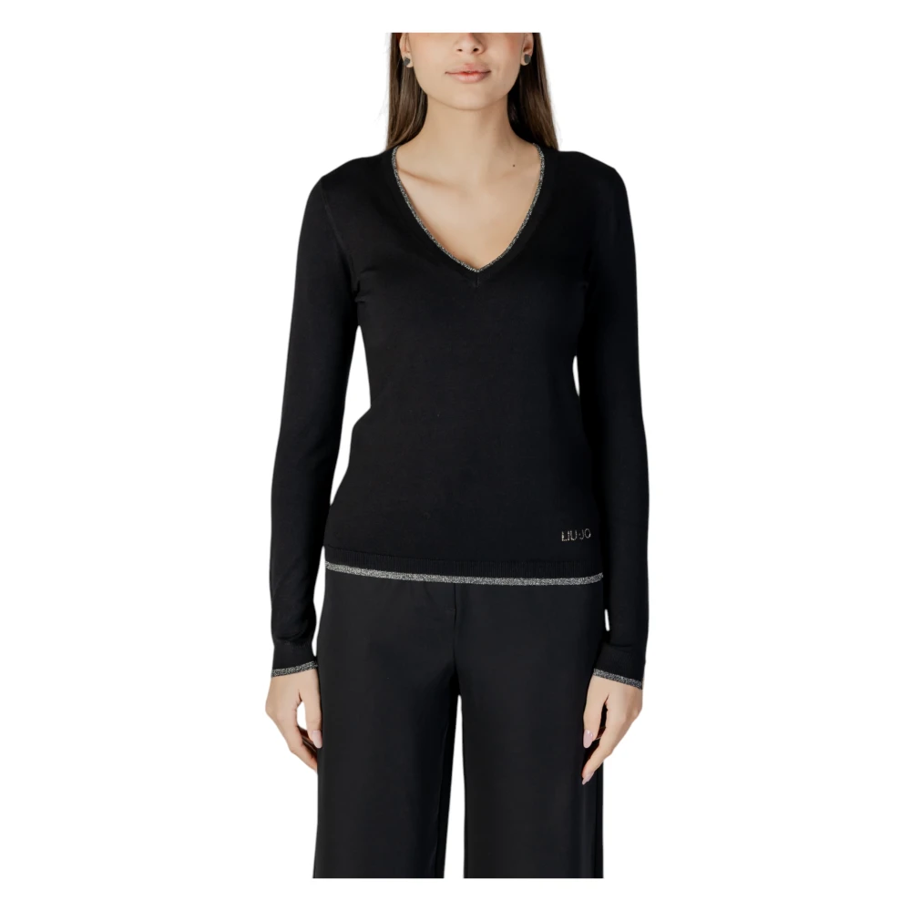 Knitwear > V-neck Knitwear - - Liu Jo - Modalova
