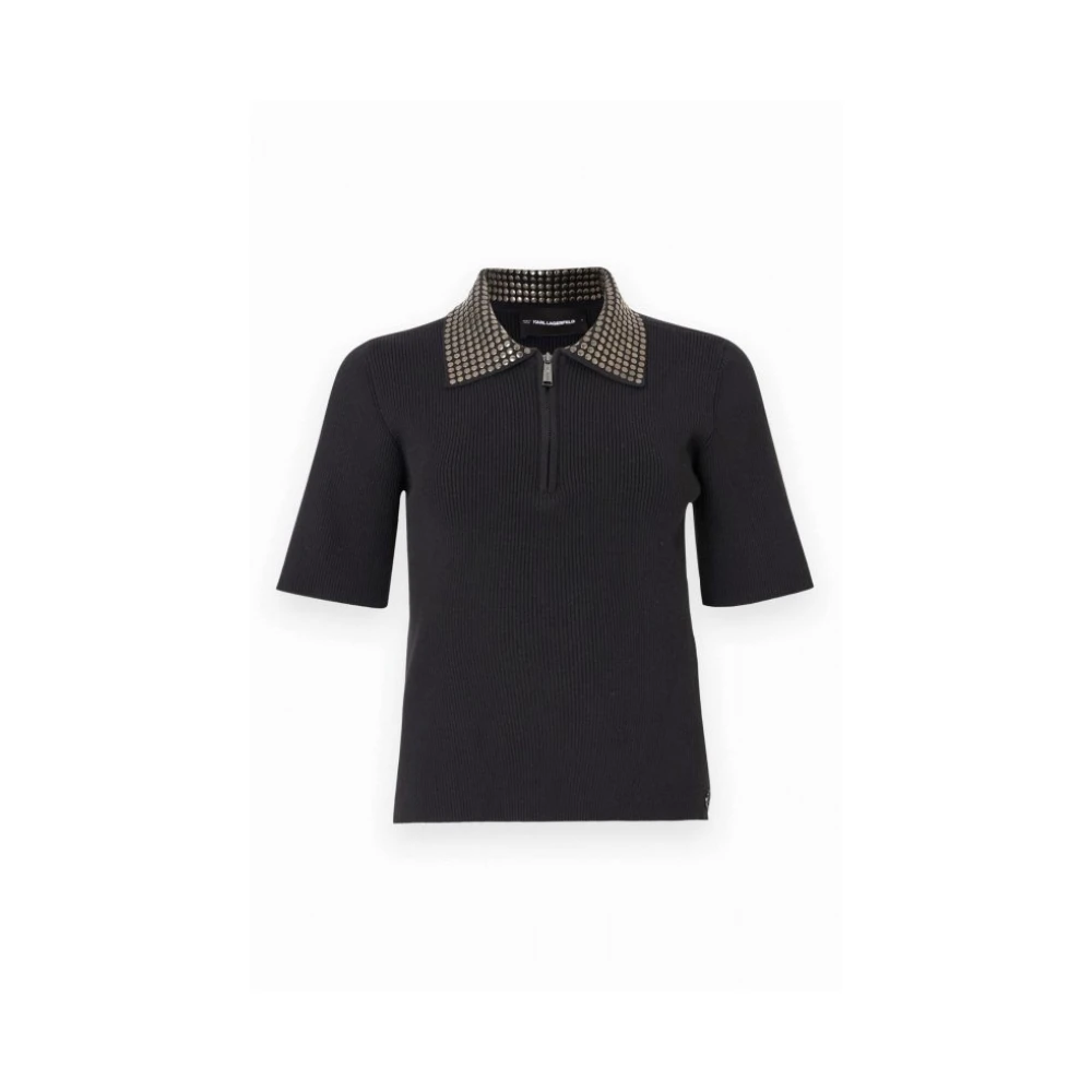 Karl Lagerfeld Femme Noir - Tops > Polo Shirts