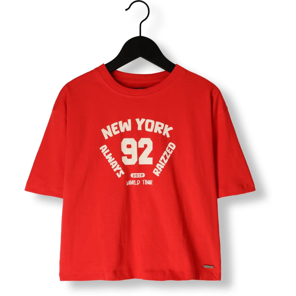 Raizzed Speelse Rode Faya T-shirt Red Dames