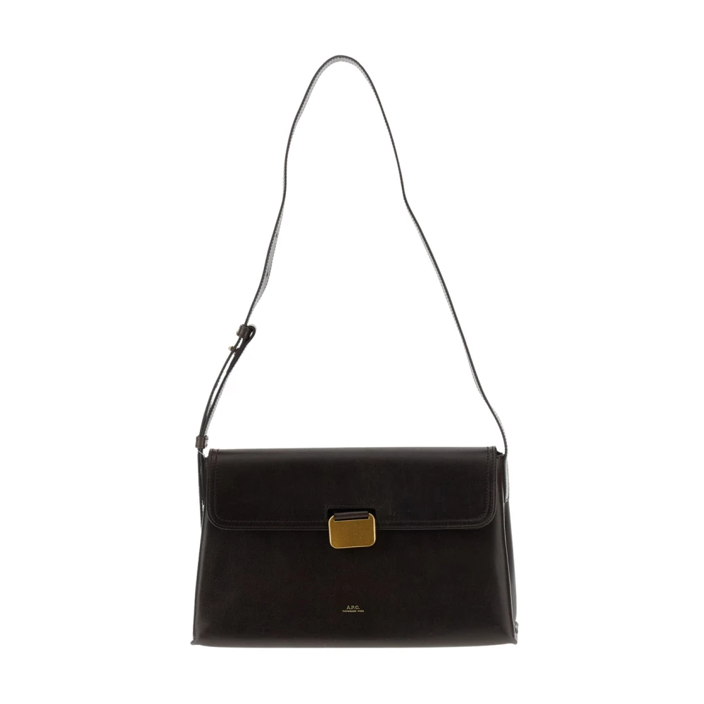 A.p.c. Donna Marrone - Simone Borsa A Spalla - Bags - One Size - Immagine 2