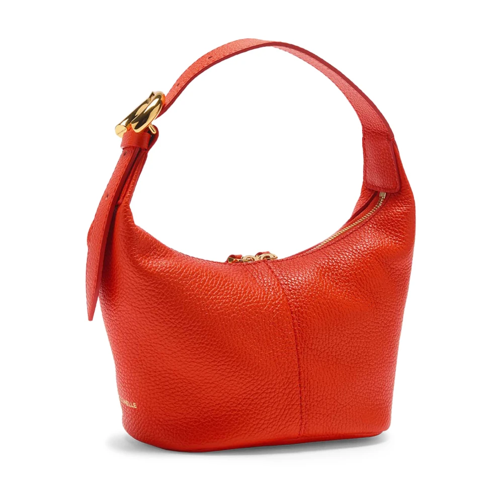 Coccinelle Mini Fernanda Leren Tas in Gazpacho Red Dames