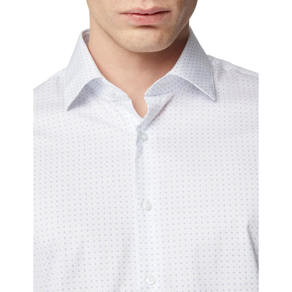 Calvin Klein Lange mouwen shirt Blue Heren