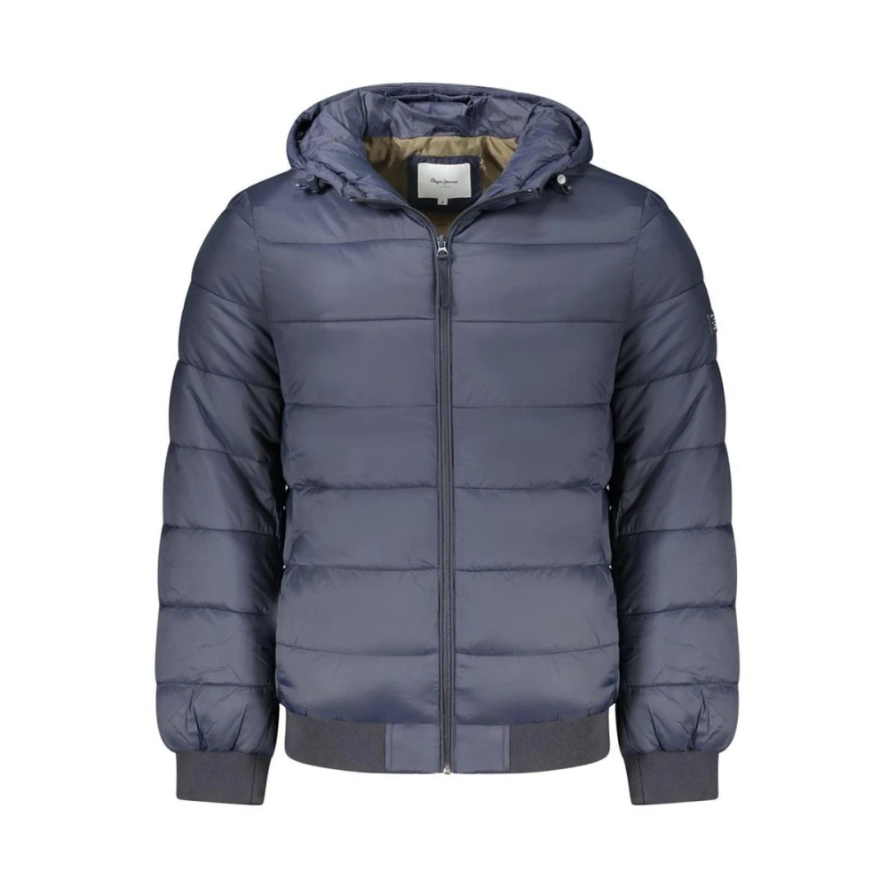 Pepe Jeans Men's Blue Polyamide Jacket