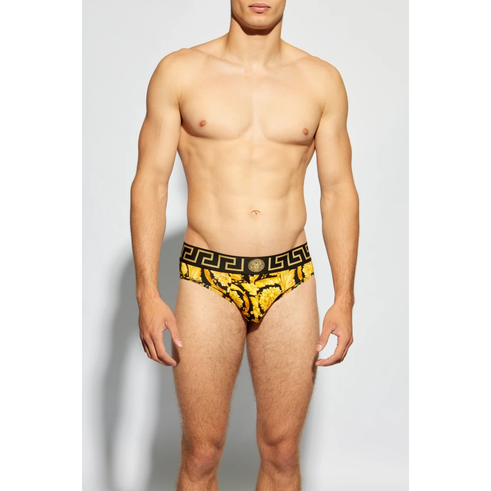 Versace Gestreepte slips Multicolor Heren