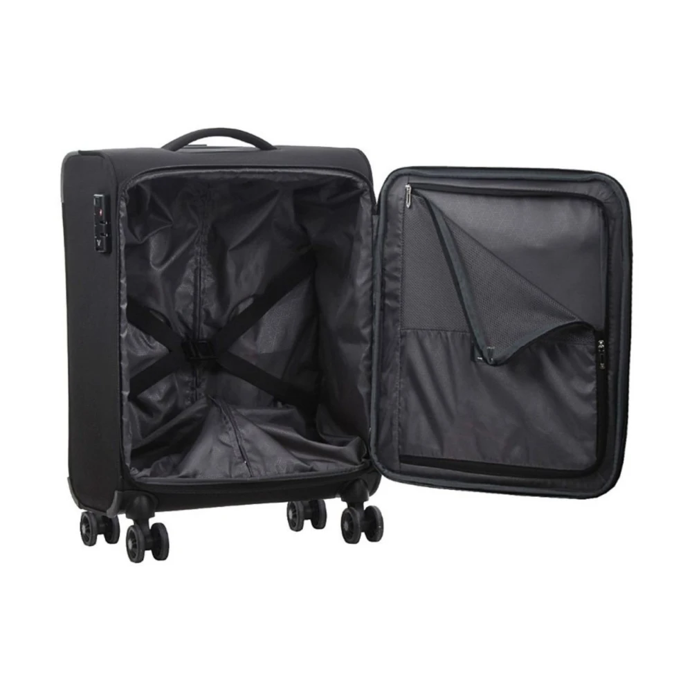 Roncato Lichtgewicht Zachte Unisex Bagage Black Unisex