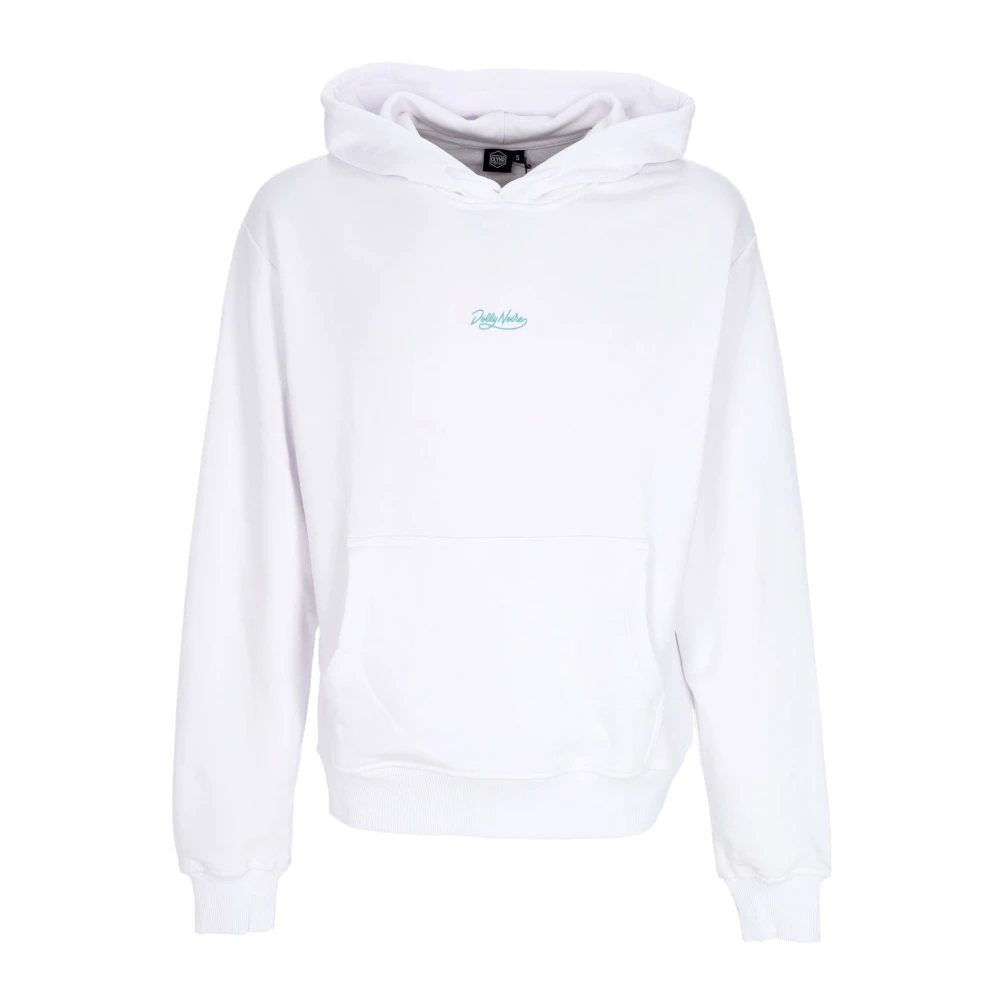 Dolly Noire Witte Lichtgewicht Hoodie Mannen White Heren