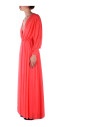 coral-red-back-ruched-dress
