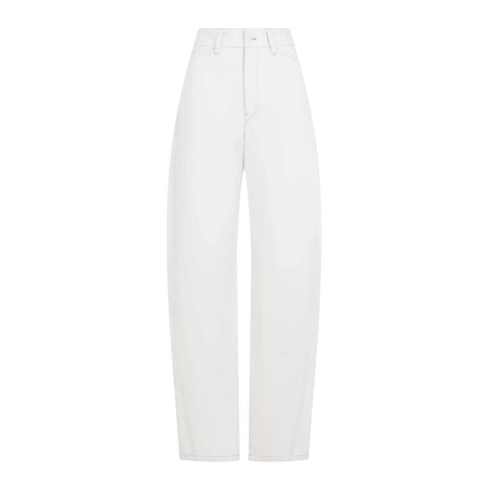 Lemaire Witte Broek voor Vrouwen White Dames