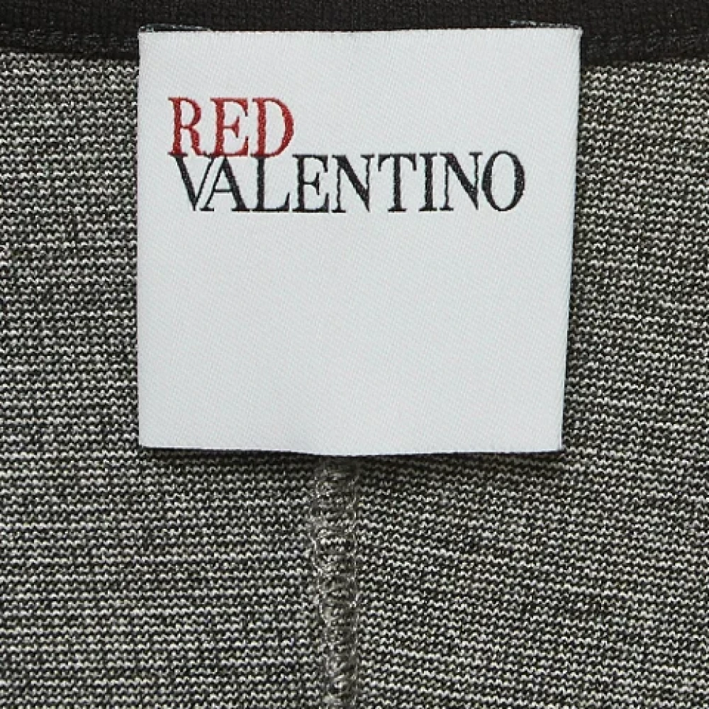 Valentino Vintage Pre-owned Knit dresses Gray Dames