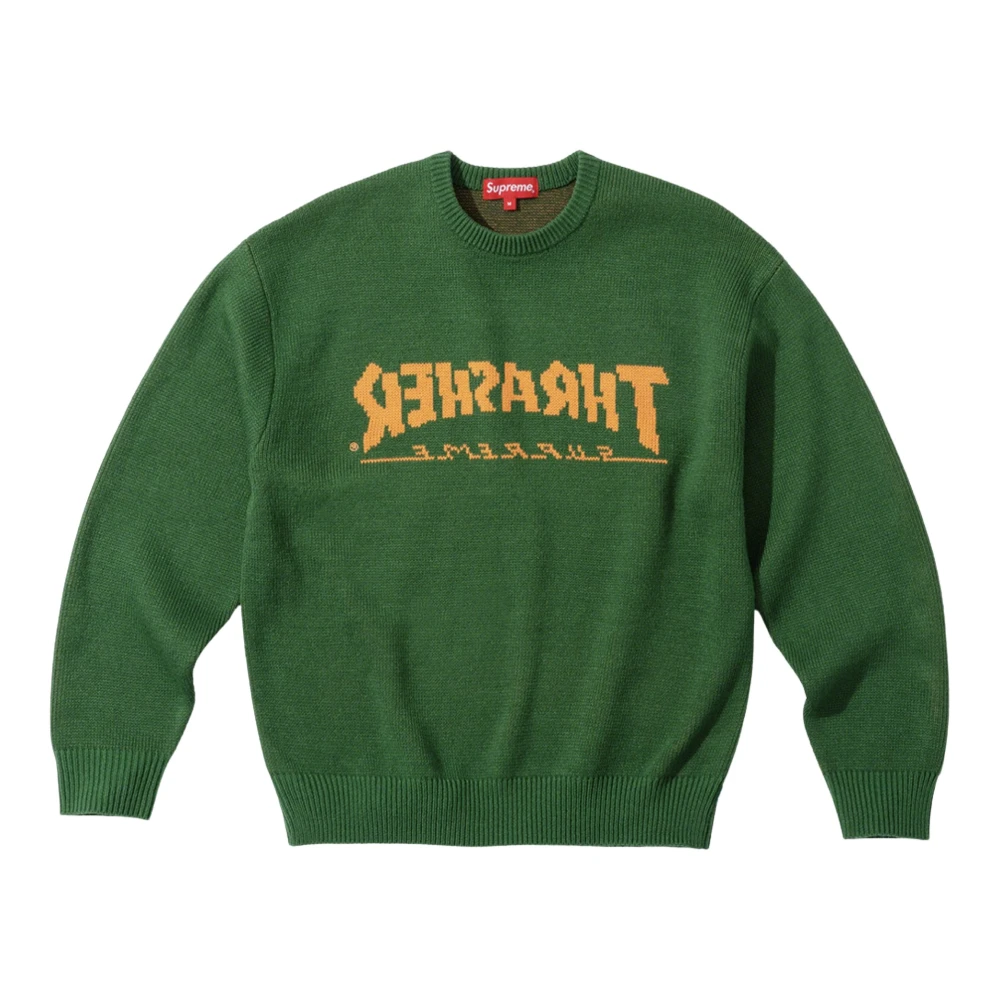 Supreme Beperkte Oplage Groene Sweater Samenwerking Green Heren