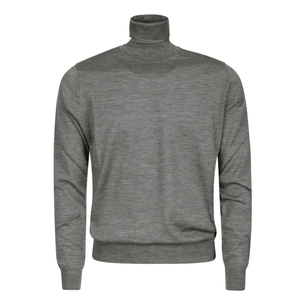 Filippo De Laurentiis Gray Turtlenecks, Male, 2XL, Turtleneck Jumper