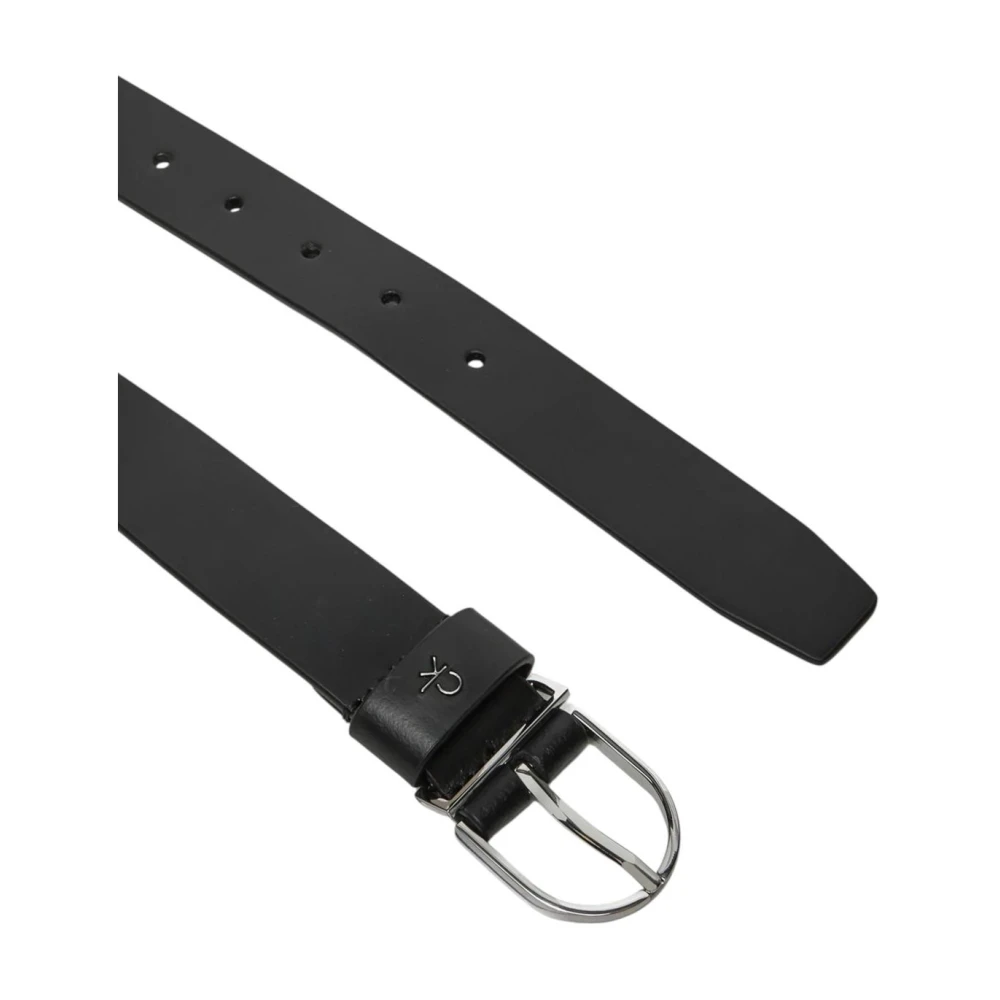 Calvin Klein Klassieke leren riem voor heren Black Dames