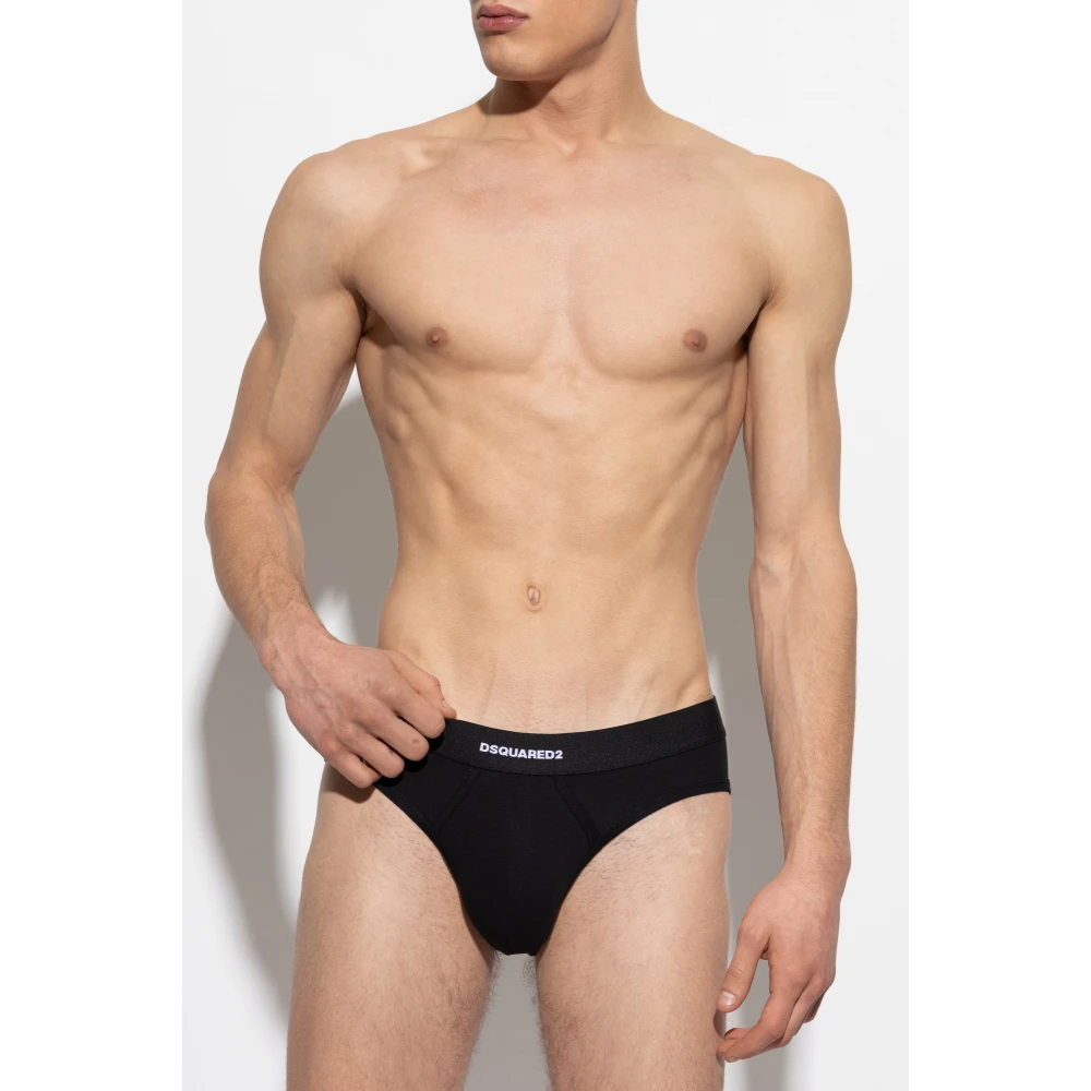 Dsquared2 Twee-pack slips Black Heren