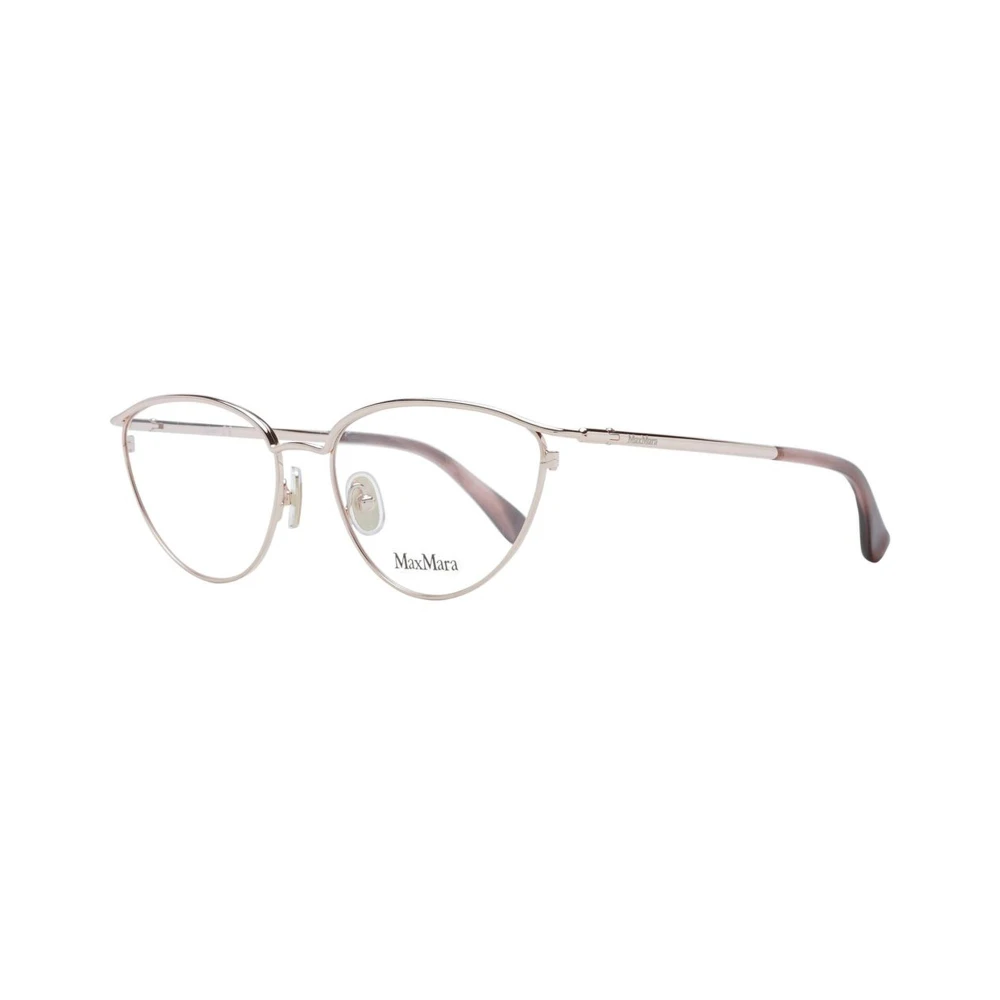Max Mara Roségouden Cat Eye Optische Monturen Pink Dames