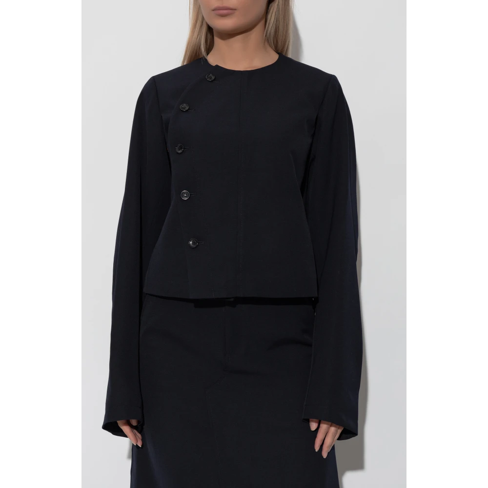 Comme des Garçons Wollen jas Blue Dames