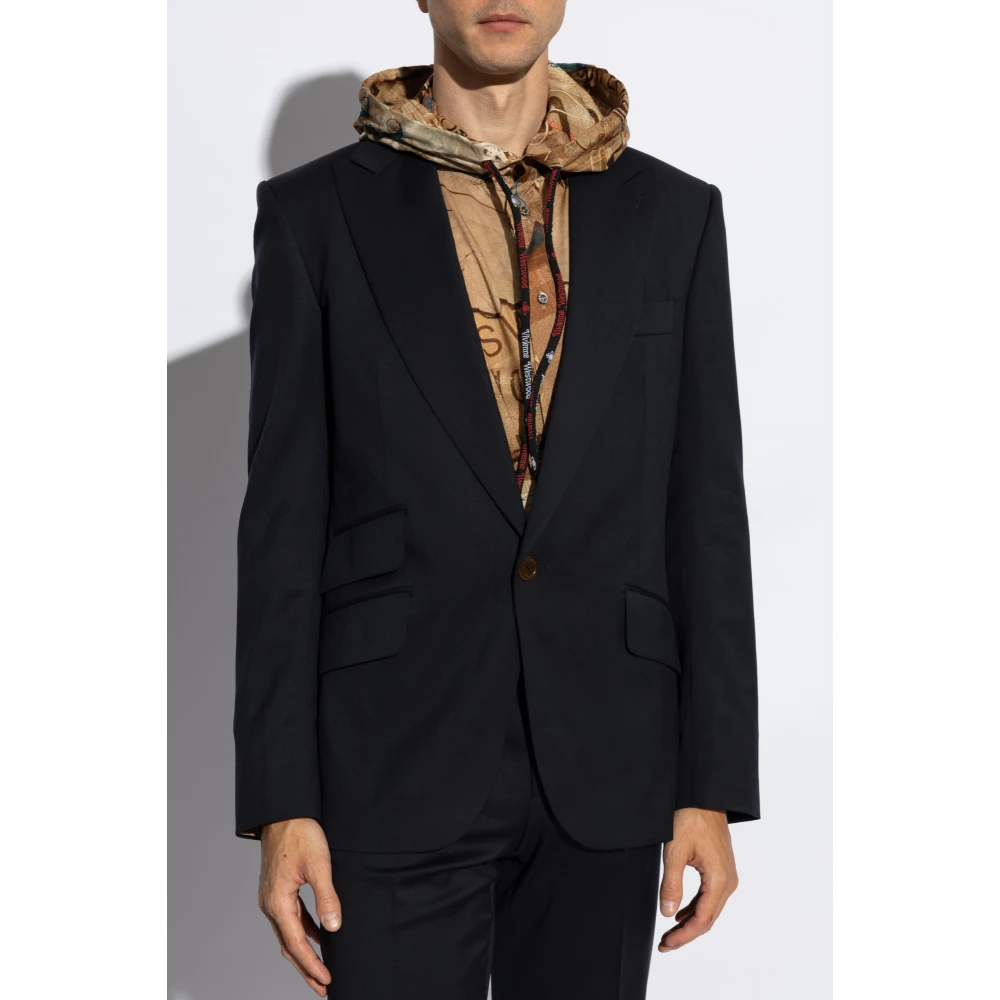 Vivienne Westwood Wollen blazer Blue Heren