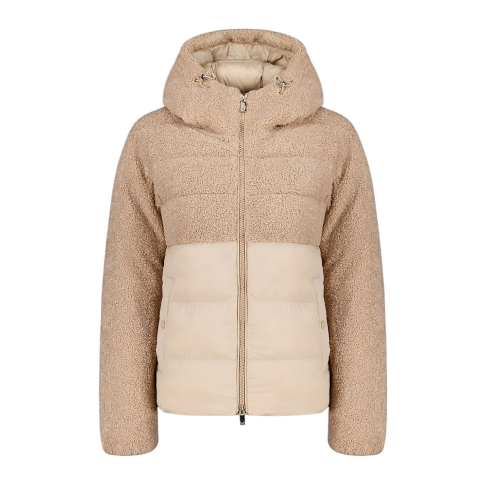 Ciesse Piumini Korte Gewatteerde Jas Beige Dames