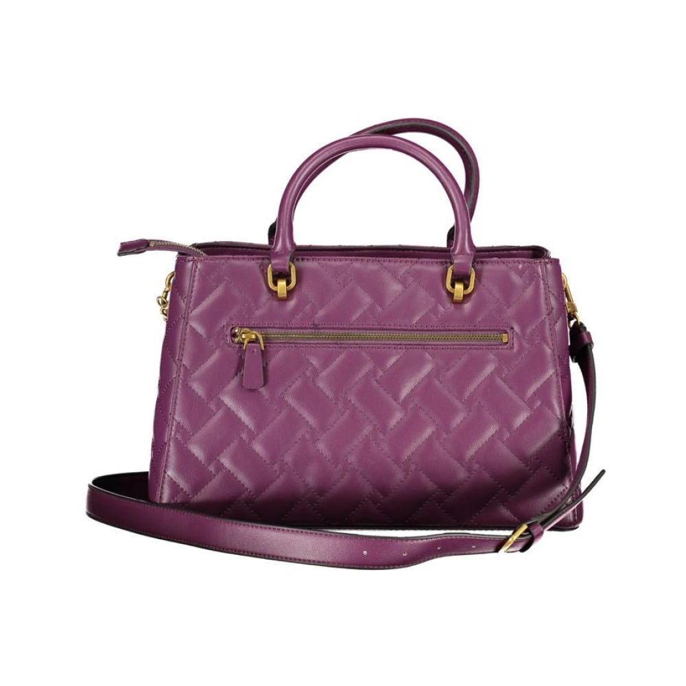 Guess Lila Polyethyleen Handtas met Gracelynn Stijl Purple Dames