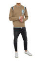 pull-beige-a-col-rond