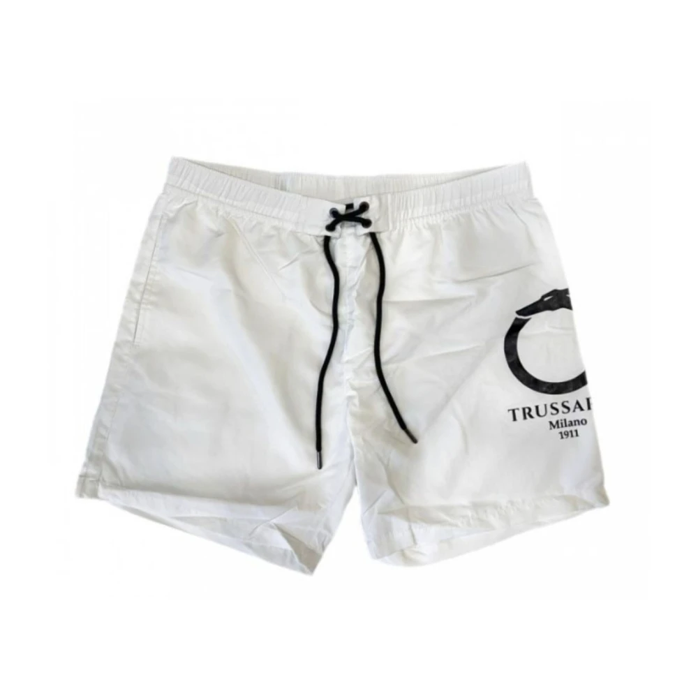 Trussardi Heren Logo Milano 1911 Lux Kostuum White Heren