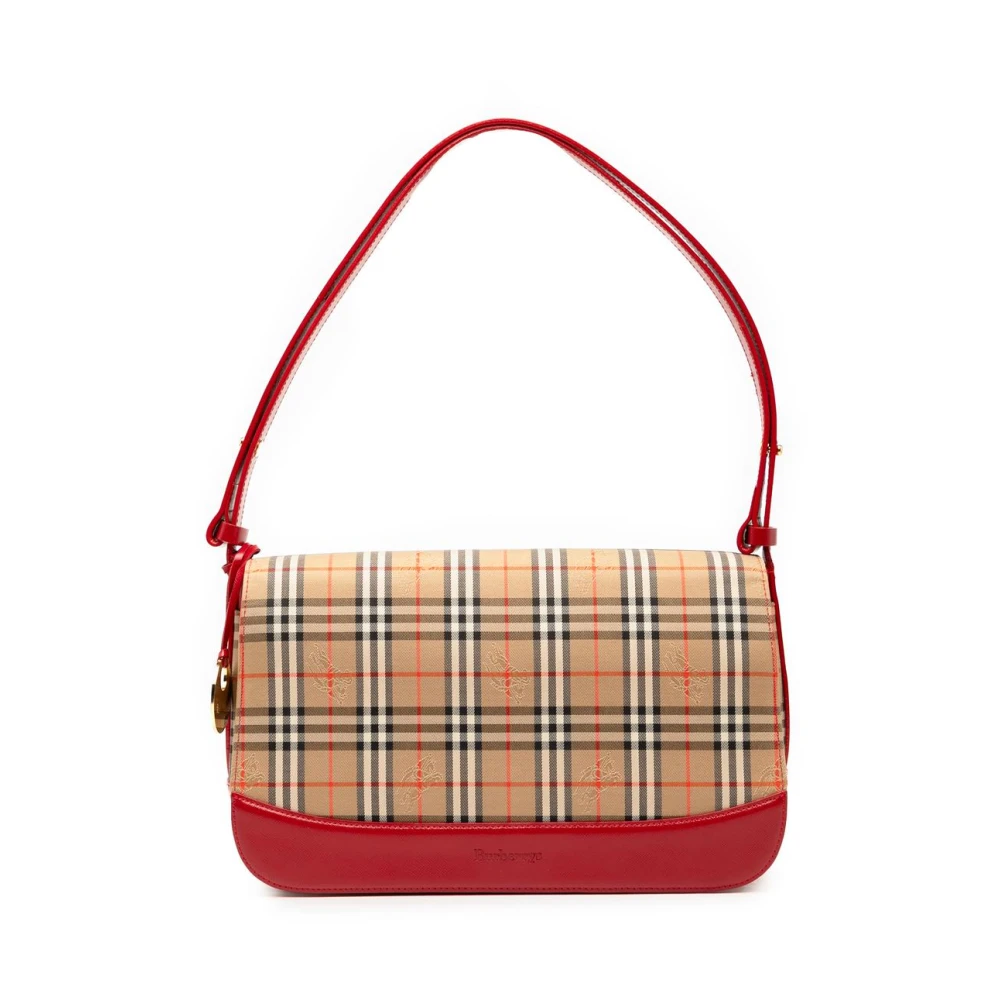Burberry Vintage Women's Pre-Owned Patterned Shoulder Bag