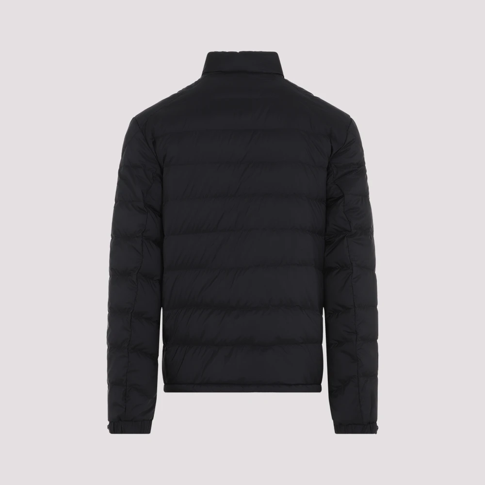 Moncler Zwarte Selves Jas voor Mannen Black Heren