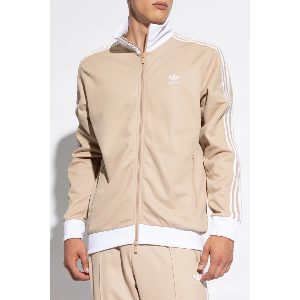 adidas Originals Zip-up Hoodie Beige Heren