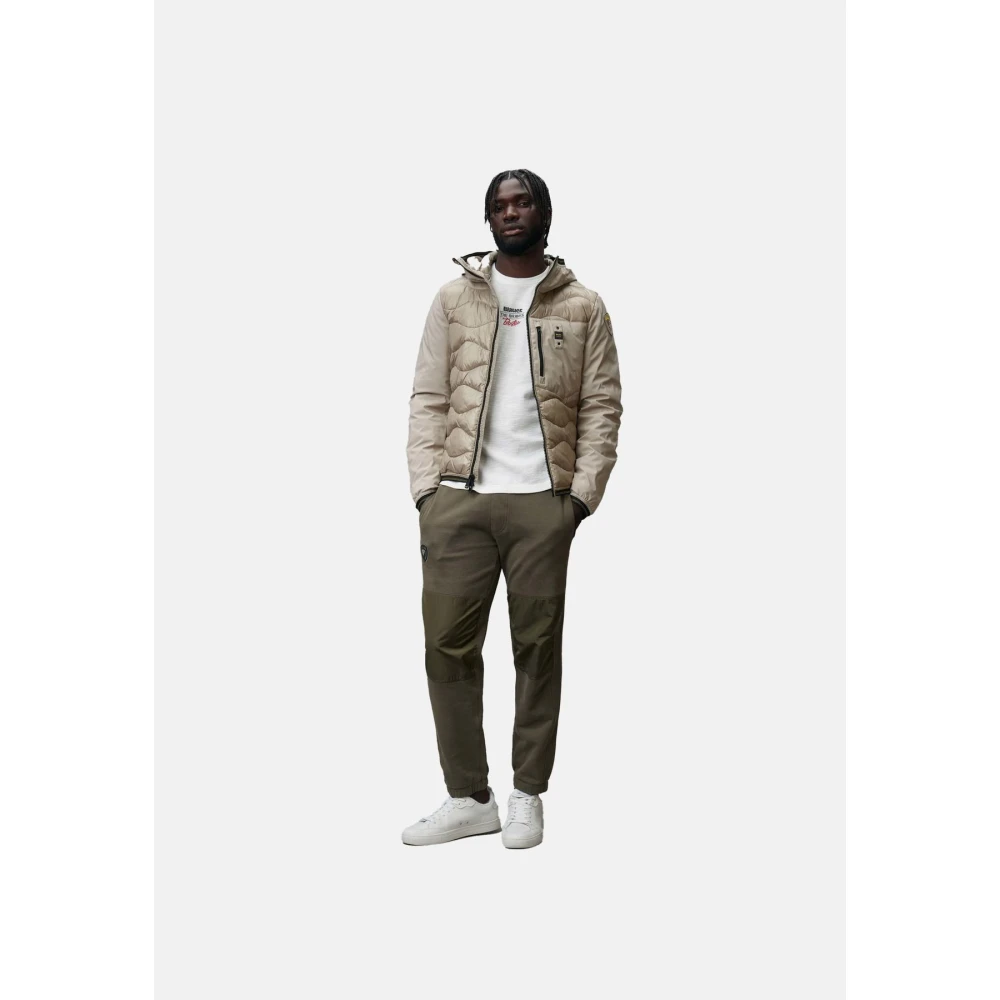Blauer Stijlvolle Herenjas Beige Heren