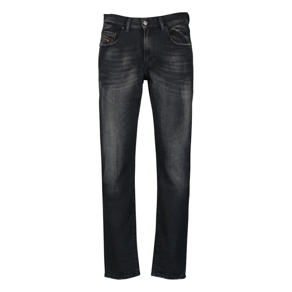 Diesel Men's Black Slim Fit Jeans, W32 L32, 2019 D-Strukt