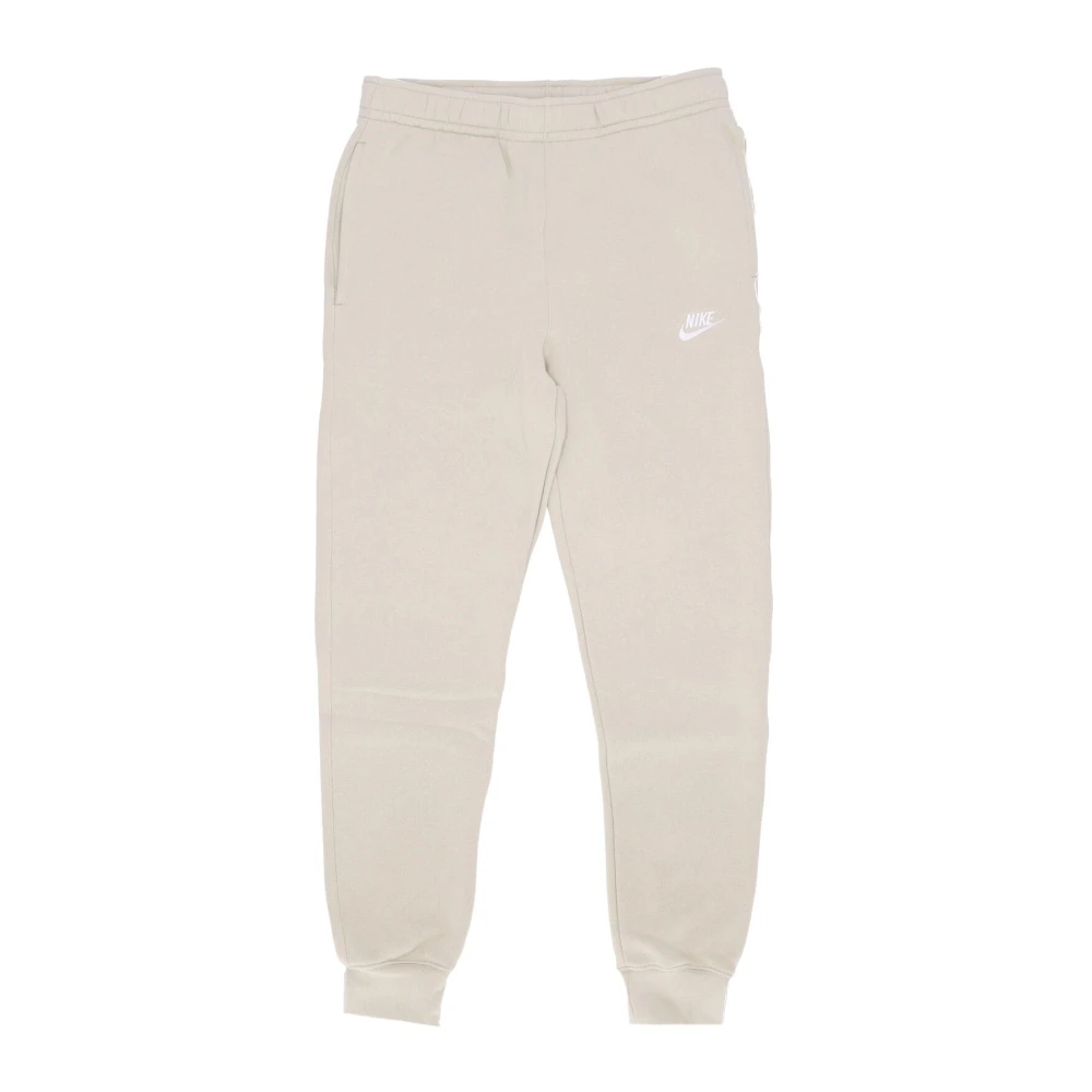 Nike Men's Beige Training Trousers & Tights, Xl, Fleece Tracksuit Jogger Trousers
