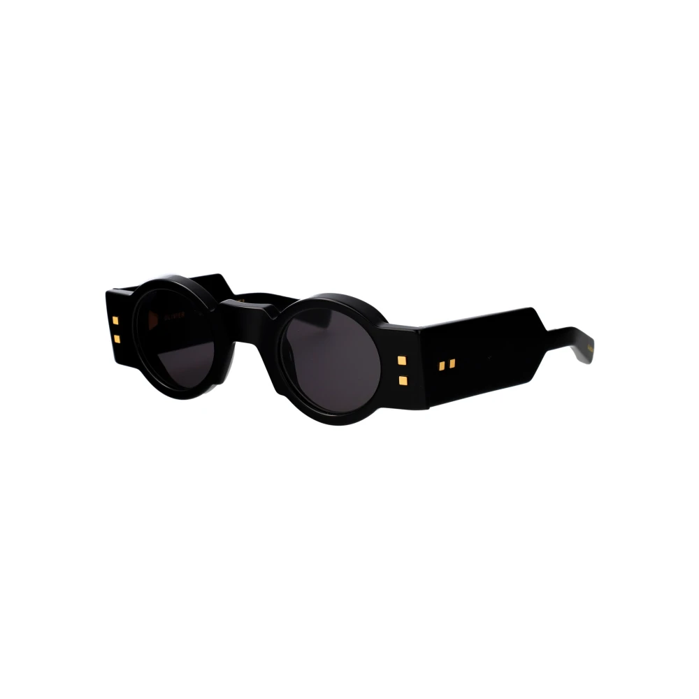 Balmain Unisex Black Olivier Stylish Sunglasses For Sunny Days - Sunglasses - 42 Mm - Accessories