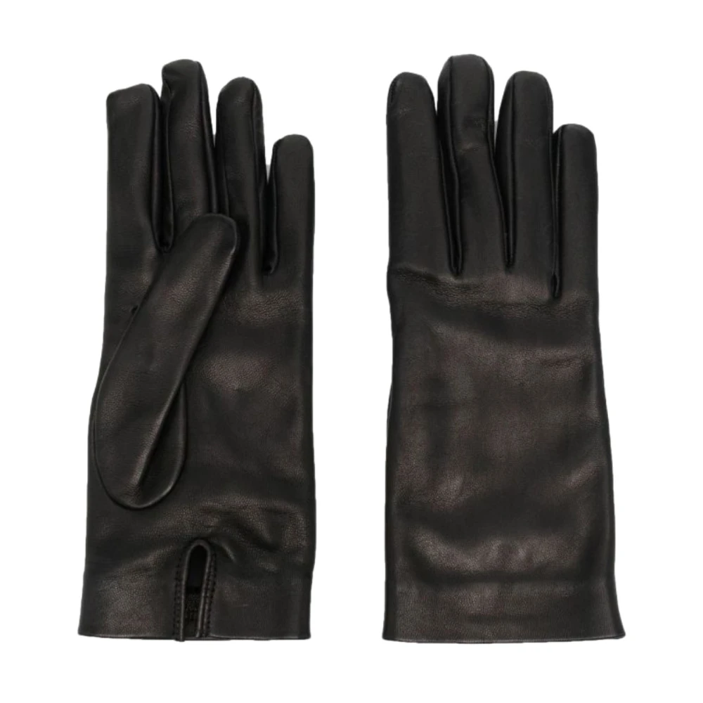 Saint Laurent Gloves Black Dames