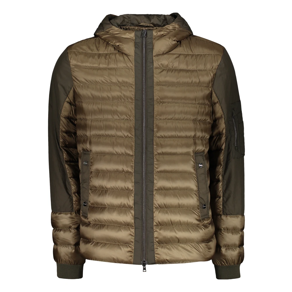 Herno Donzen Jas met Capuchon en Rits Gray Heren