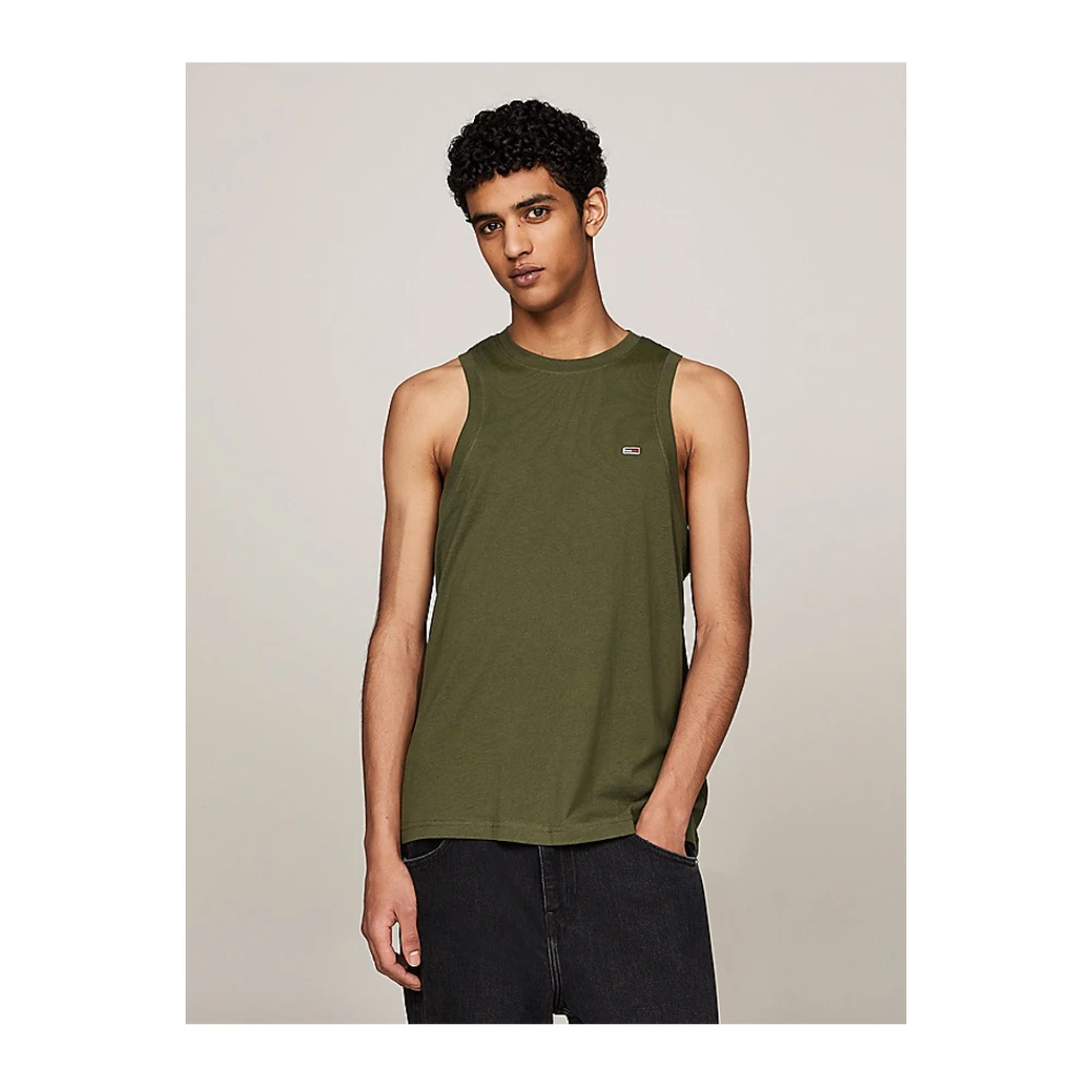 Tommy Jeans 2 Katoenen Tanktops Multicolor Heren