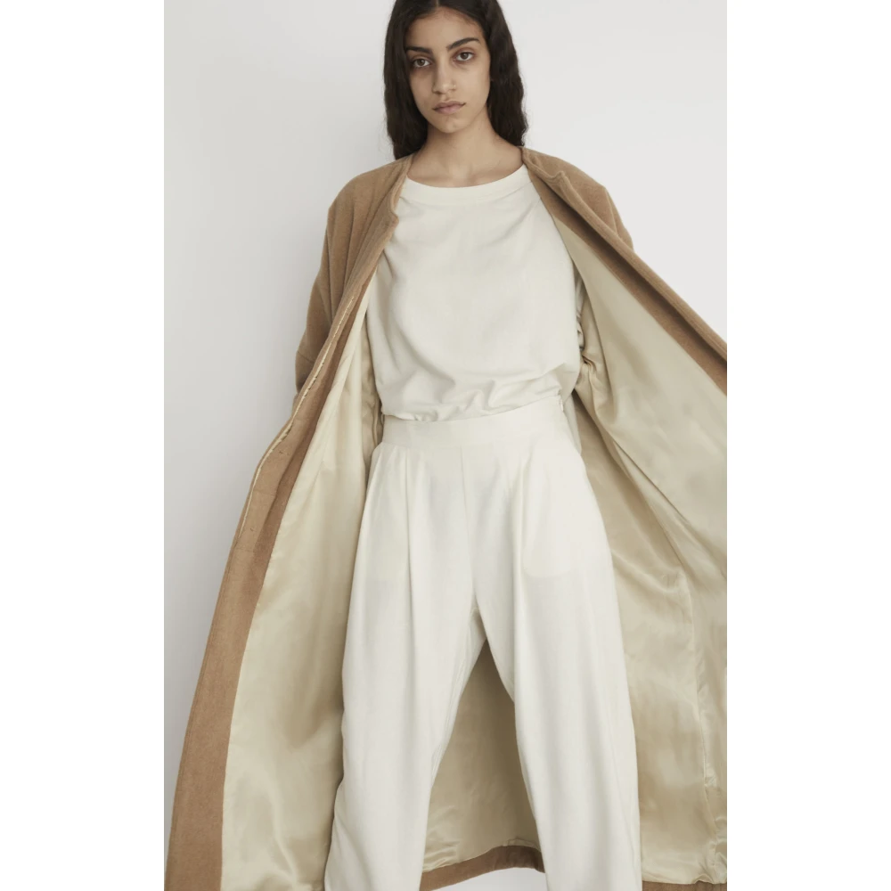 Rodebjer Nusa Wollen Jas Beige Dames