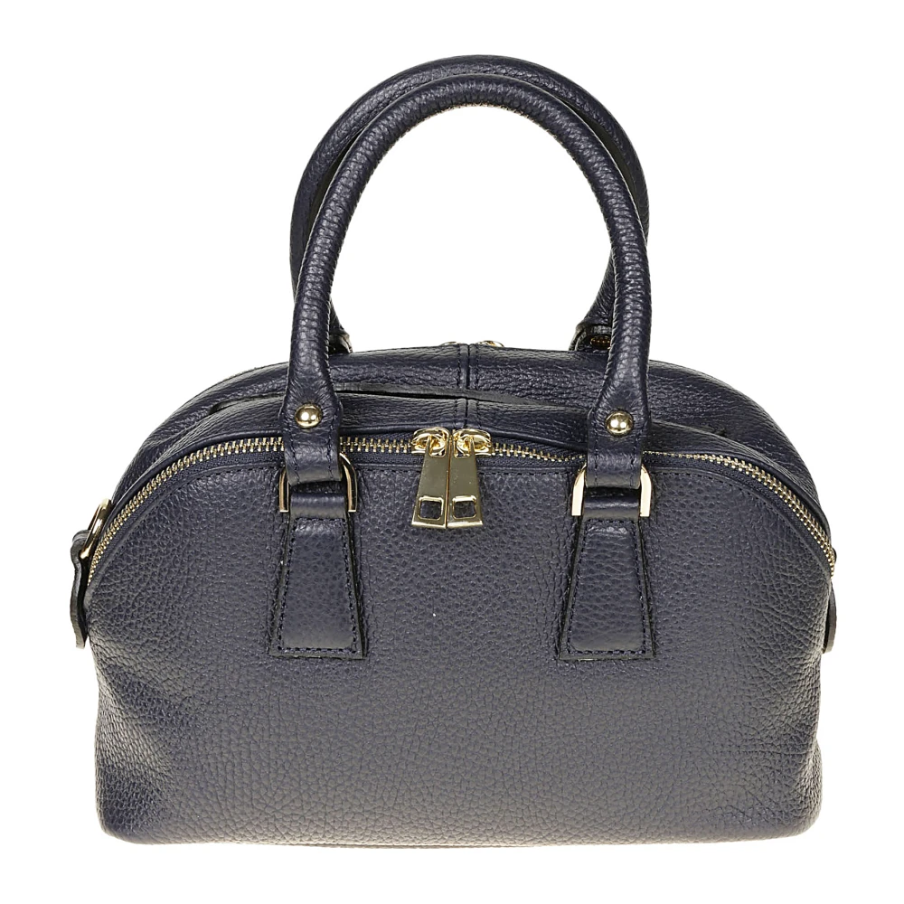 Avenue 67 Zachte Dubbele Compartiment Tas met Riem Black Dames