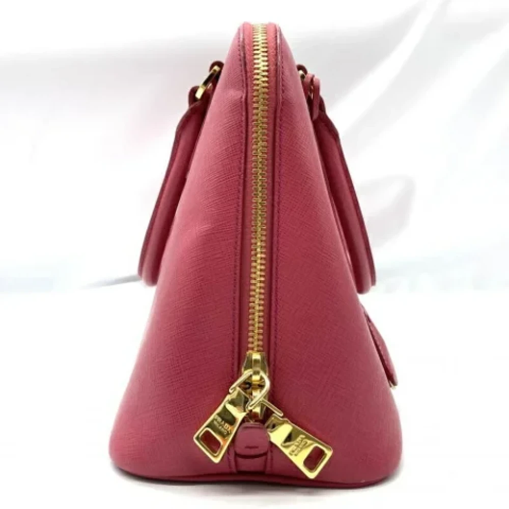 Prada Vintage Pre-owned Leather prada-bags Pink Dames