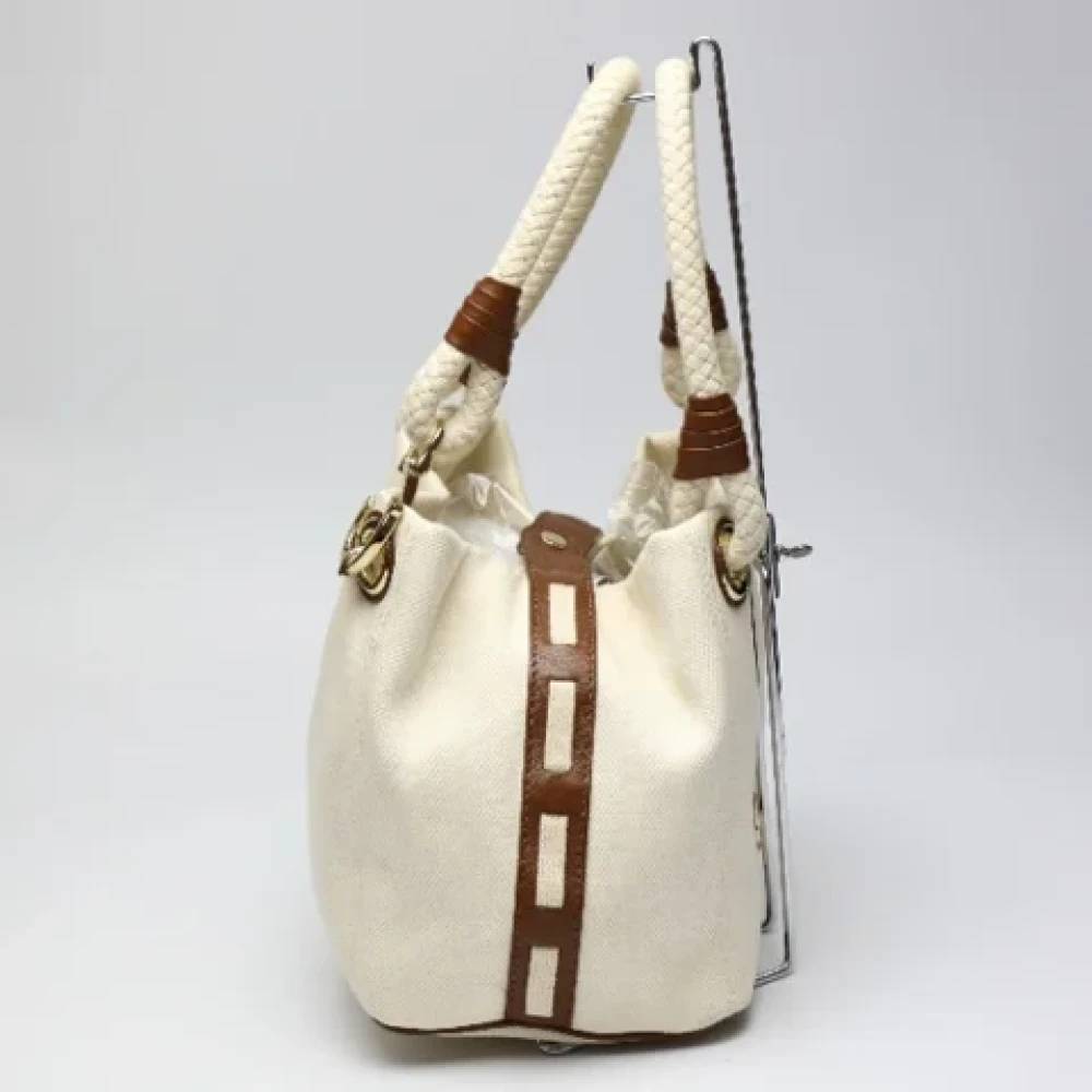 Michael Kors Pre-owned Cotton handbags White Dames