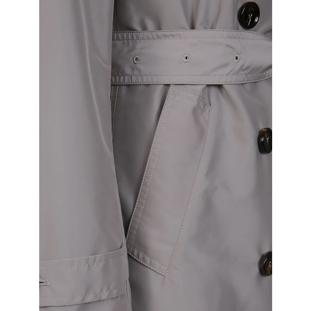 Moorer Italiaanse Polyester Jassen Gray Dames