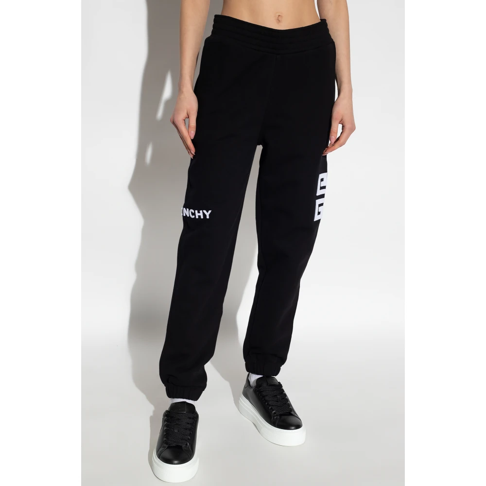 Givenchy Sweatpants met logo Black Dames