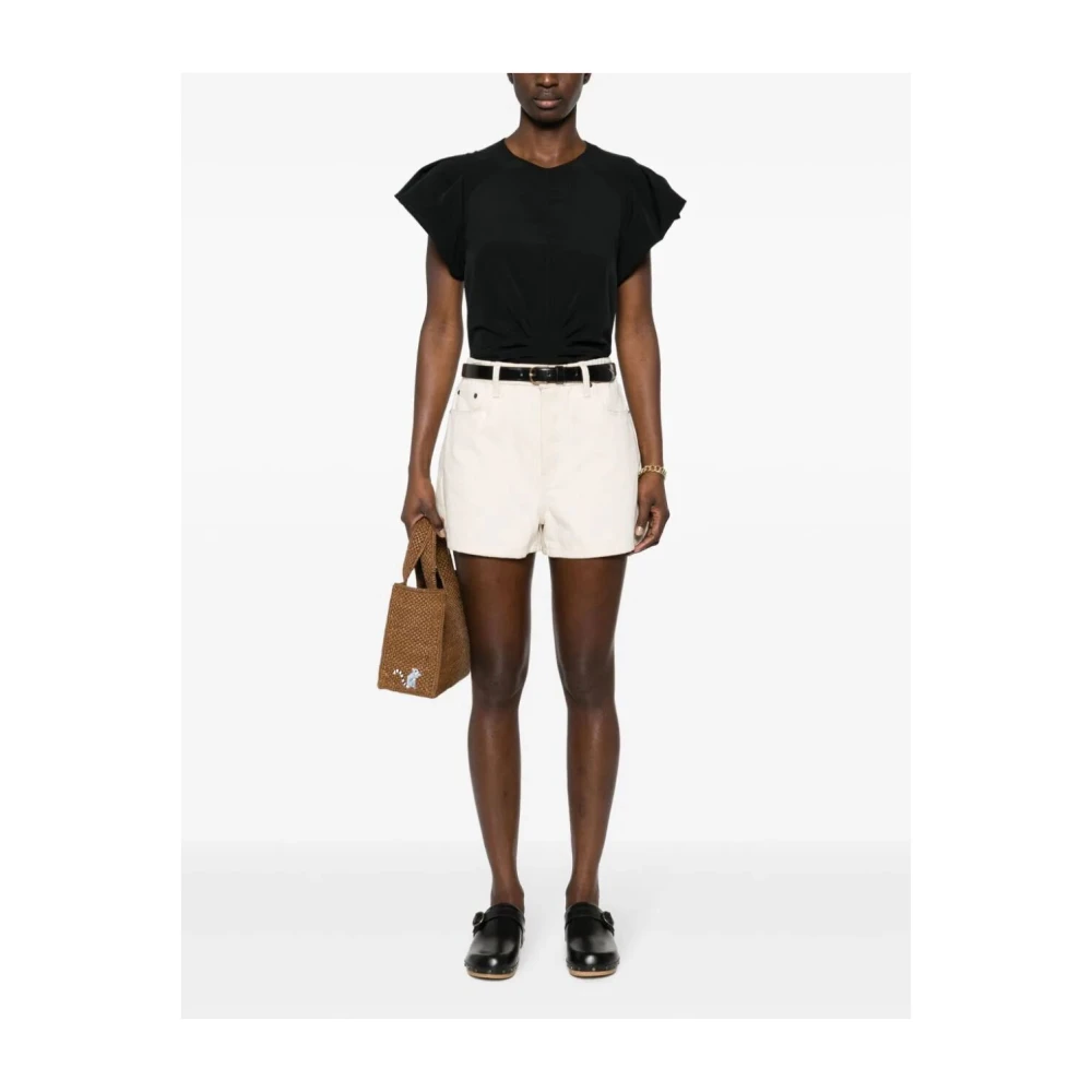 Isabel marant Zwart Tullya Stijlvol Modieus Jurk Black Dames