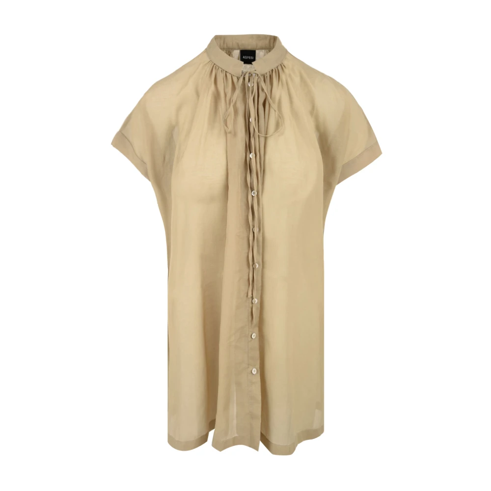 Aspesi Shirt Model 5407 Beige Dames
