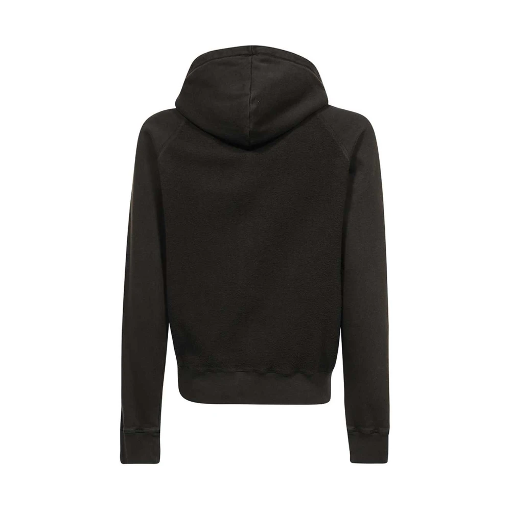 Dsquared2 Katoenen Full Zip Hoodie met Logo Green Heren