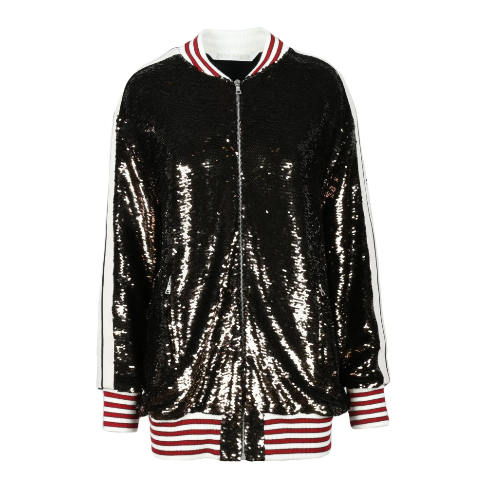 Palm Angels Buitenkleding Brown Dames