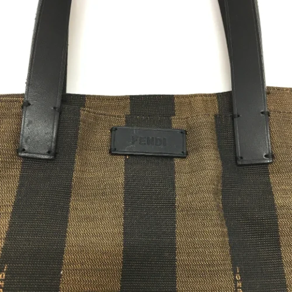 Fendi Vintage Pre-owned Fabric fendi-bags Brown Dames