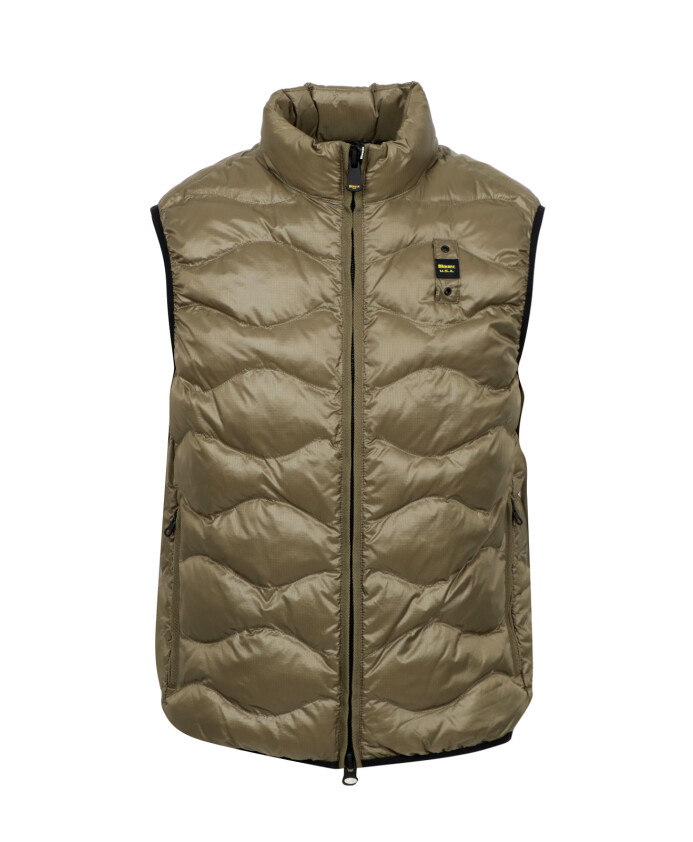 veste-sans-manches-a-carreaux-verts-hydrofuge