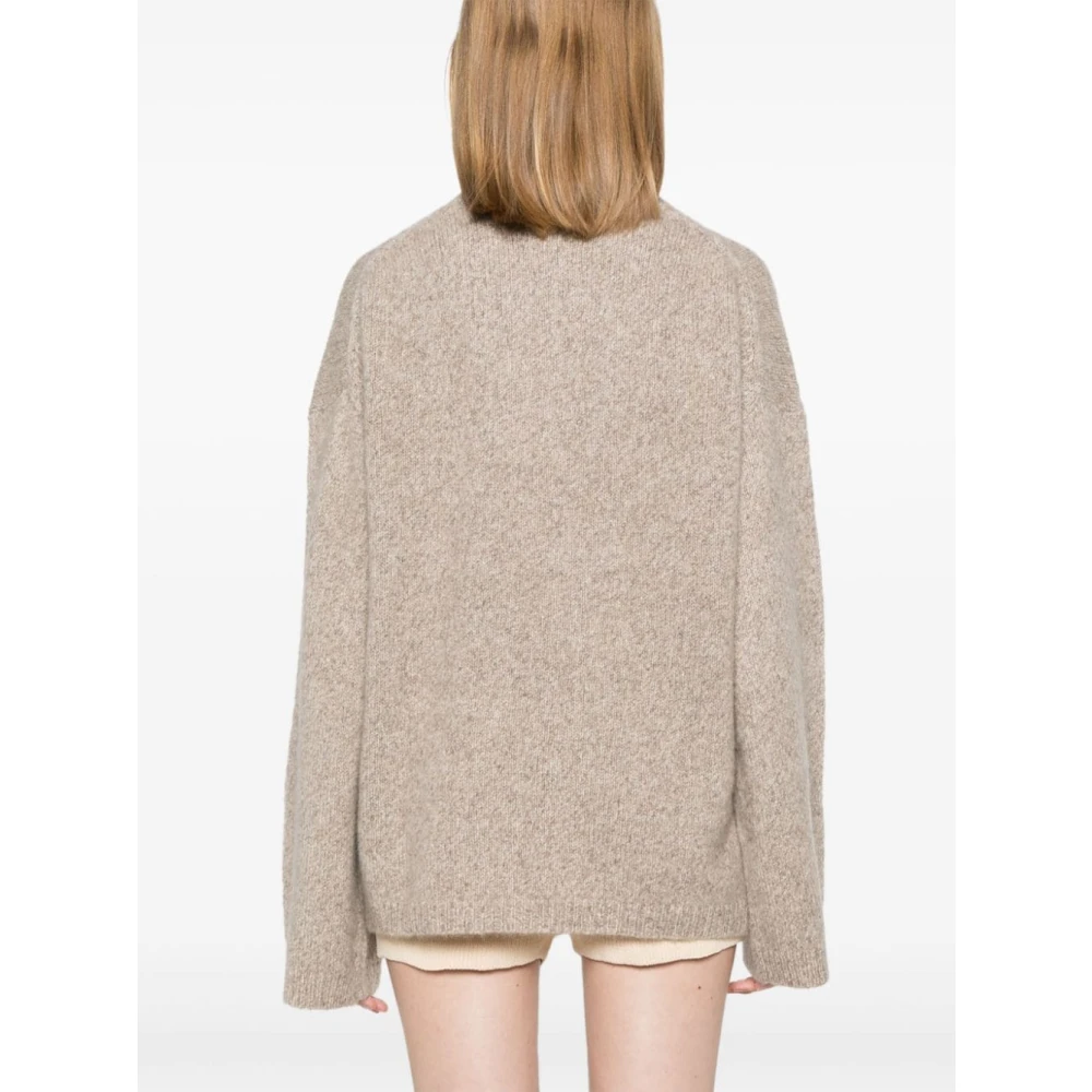 allude Beige Sweater Beige Dames