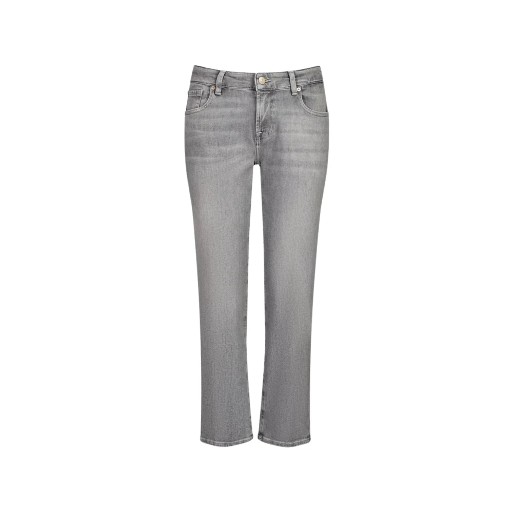 7 For All Mankind Jean Droit Femme Jeans Gris W27