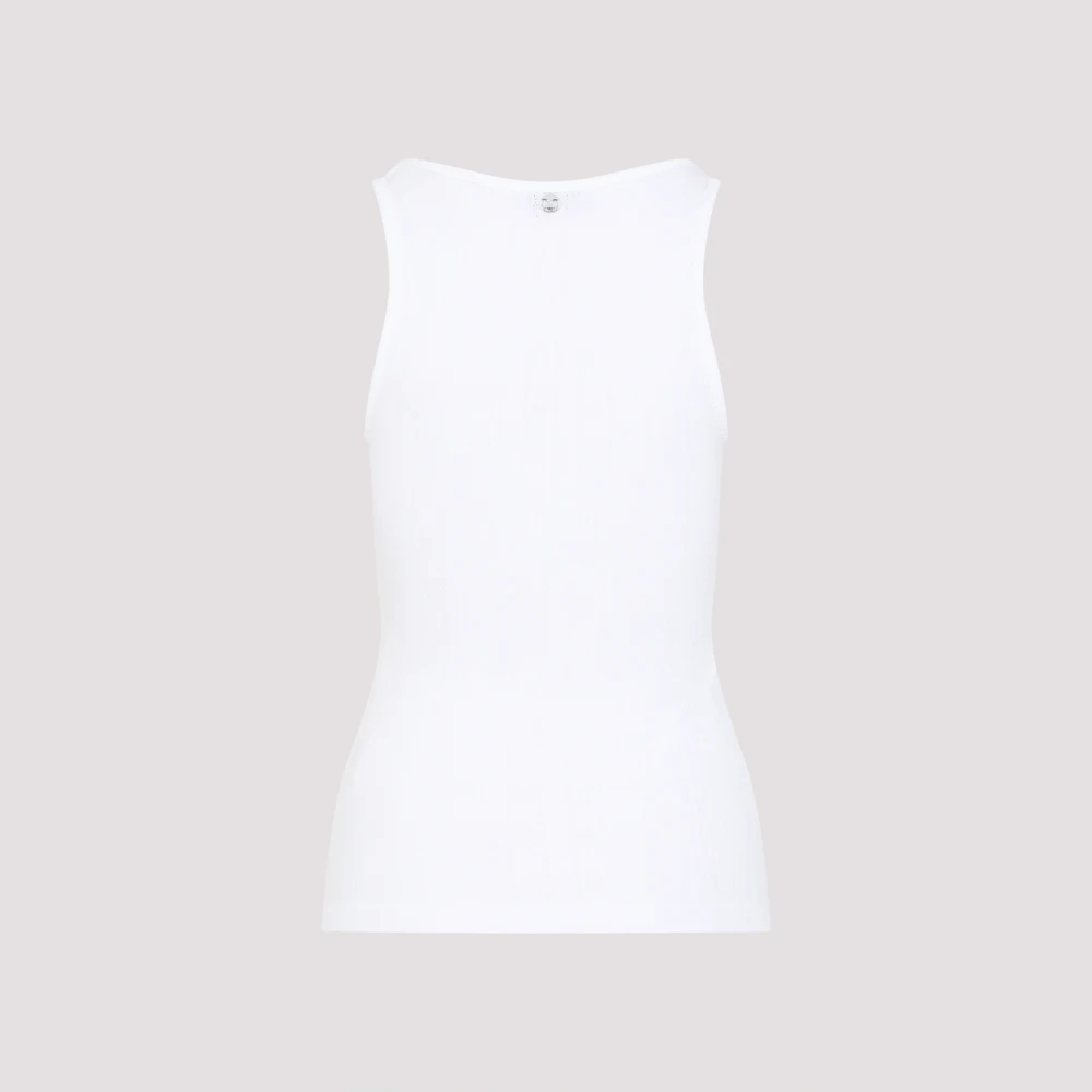 Paco Rabanne Witte Tanktop voor Vrouwen White Dames